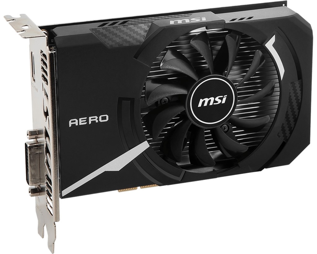 MSI VGA GEFORCE GT 1030 AERO ITX 2GD4 OC GT1030 2GB DDR4 64B DX12 PCIE 3.0 X16 (1XHDMI 1XDVI) - 4