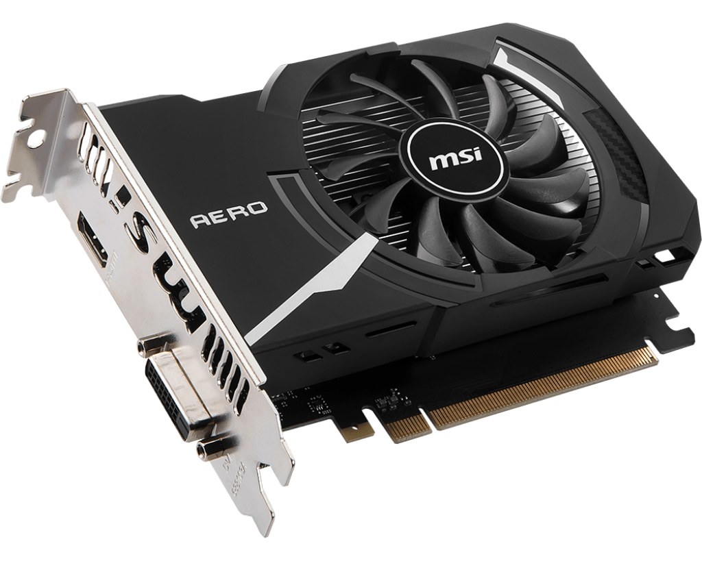 MSI VGA GEFORCE GT 1030 AERO ITX 2GD4 OC GT1030 2GB DDR4 64B DX12 PCIE 3.0 X16 (1XHDMI 1XDVI) - 3