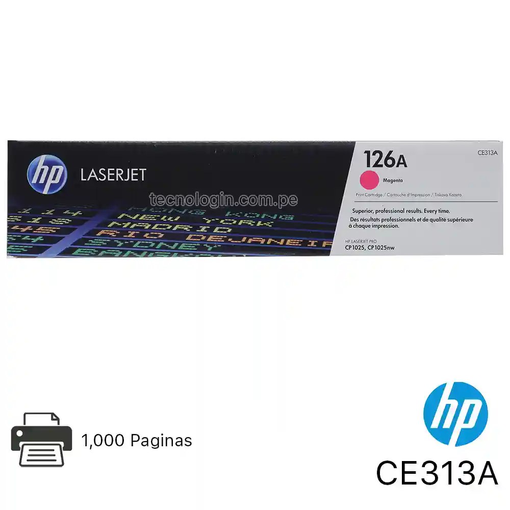 HP CE313A (126A) MACENTA TONER 1.000 SAYFA - 6