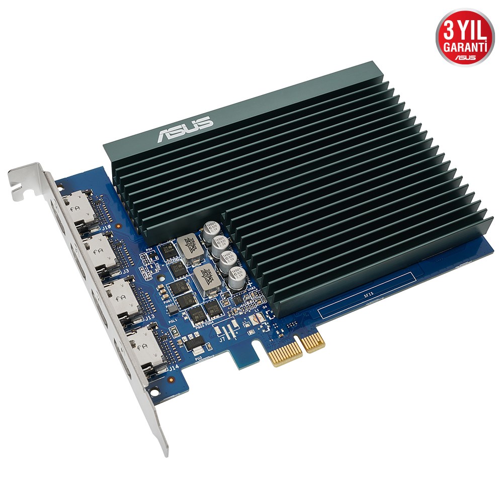 ASUS VGA GT730-4H-SL-2GD5-NVIDIA-GEFORCE-GT 730-2GB DDR5-64BIT-927MHZ-4XHDMI-LOW PROFILE-EKRAN KARTI - 3