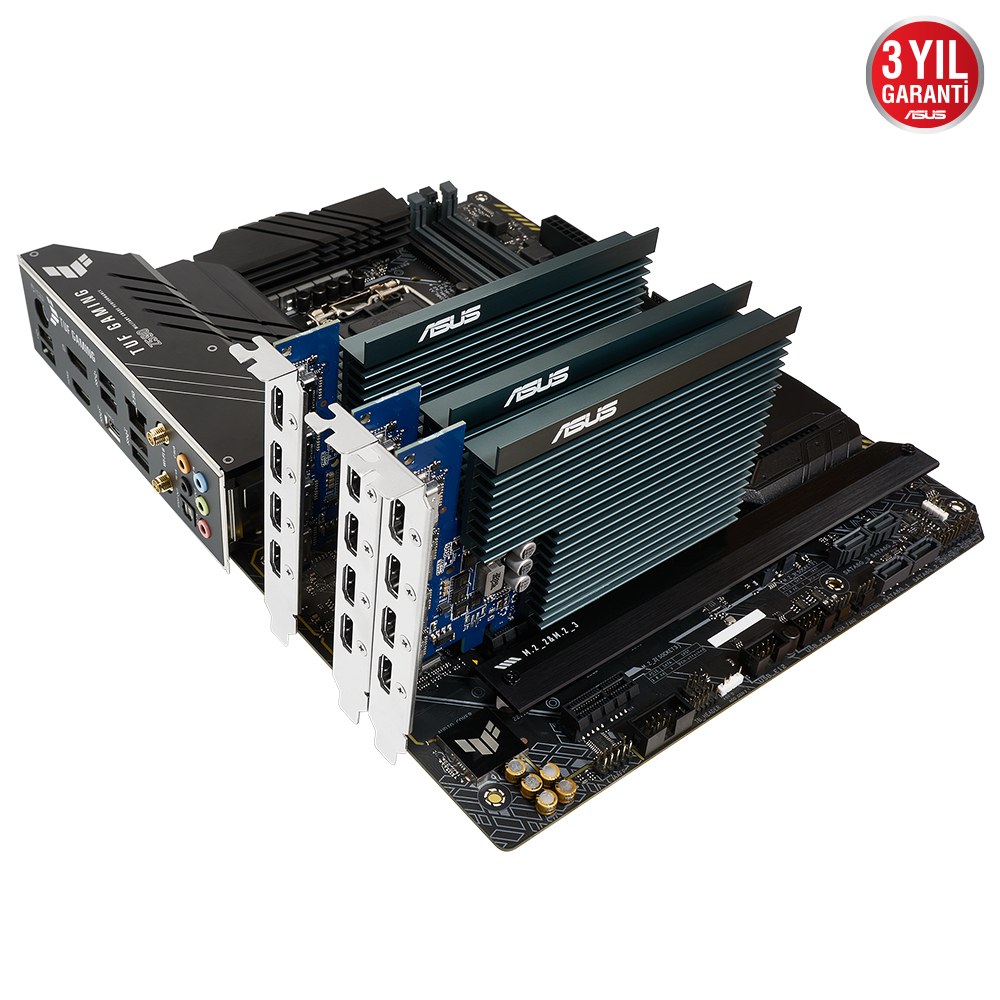 ASUS VGA GT730-4H-SL-2GD5-NVIDIA-GEFORCE-GT 730-2GB DDR5-64BIT-927MHZ-4XHDMI-LOW PROFILE-EKRAN KARTI - 4