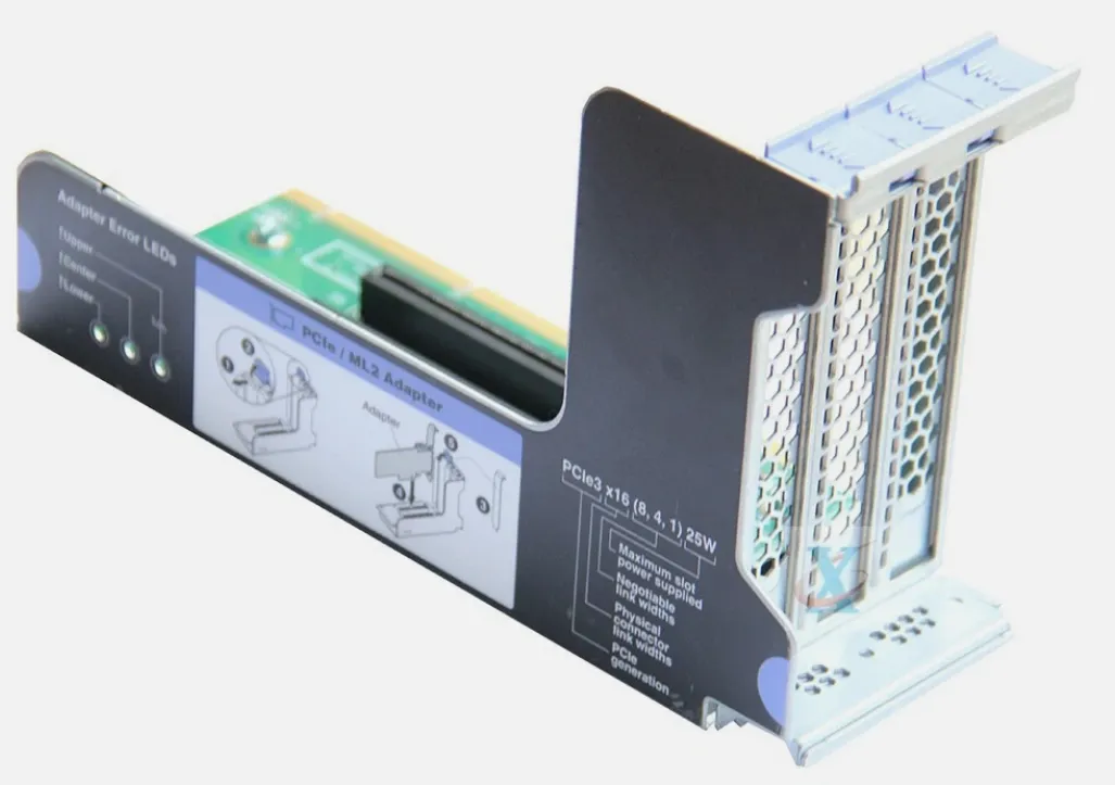 LENOVO 4XH7A61080 THINKSYSTEM SR650 V2/SR665 X16/X8/X8 PCIE G3 RISER 1/2 OPTION KIT V2 - 3