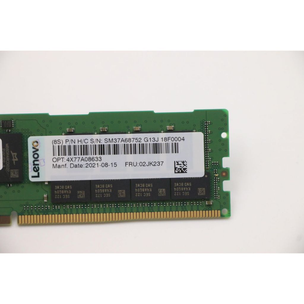32GB LENOVO 4X77A08633 TRUDDR4 3200MHZ 2RX4 1.2V RDIMM THINKSYSTEM - 4