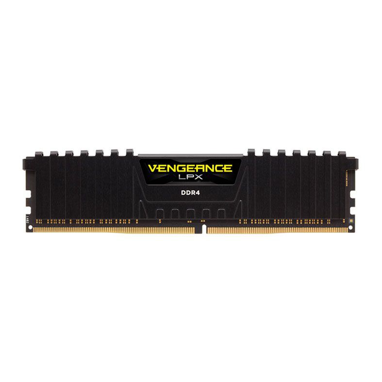 16GB DDR4 2400MHz CORSAIR VENGEANCE SİYAH CL16 2x8GB (16-16-16-39) CMK16GX4M2A2400C16 - 4