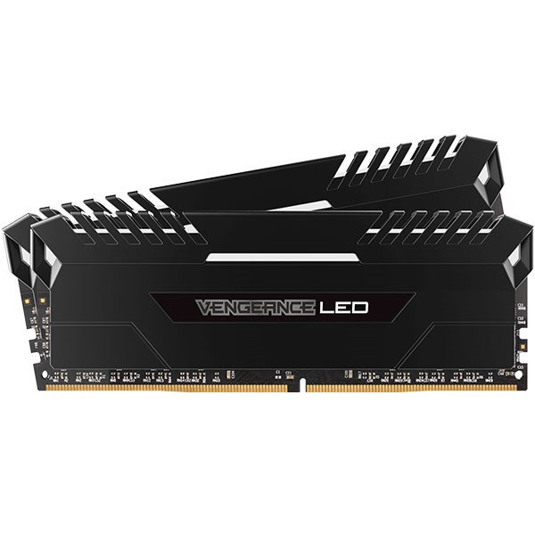 32GB DDR4 3000MHz CORSAIR VENGEANCE BEYAZ LEDLİ CL15 2x16GB (15-17-17-35) CMU32GX4M2C3000C15 - 3