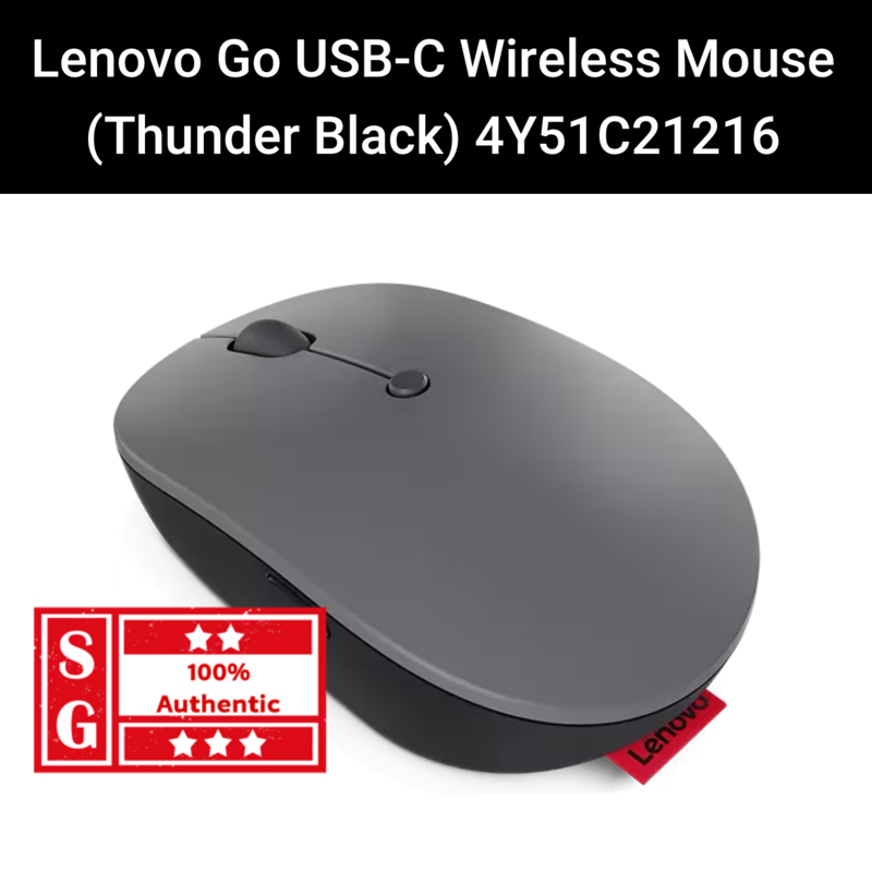 LENOVO 4Y51C21216 MICE_BO LENOVO GO USB-C WL MOUSE - 6