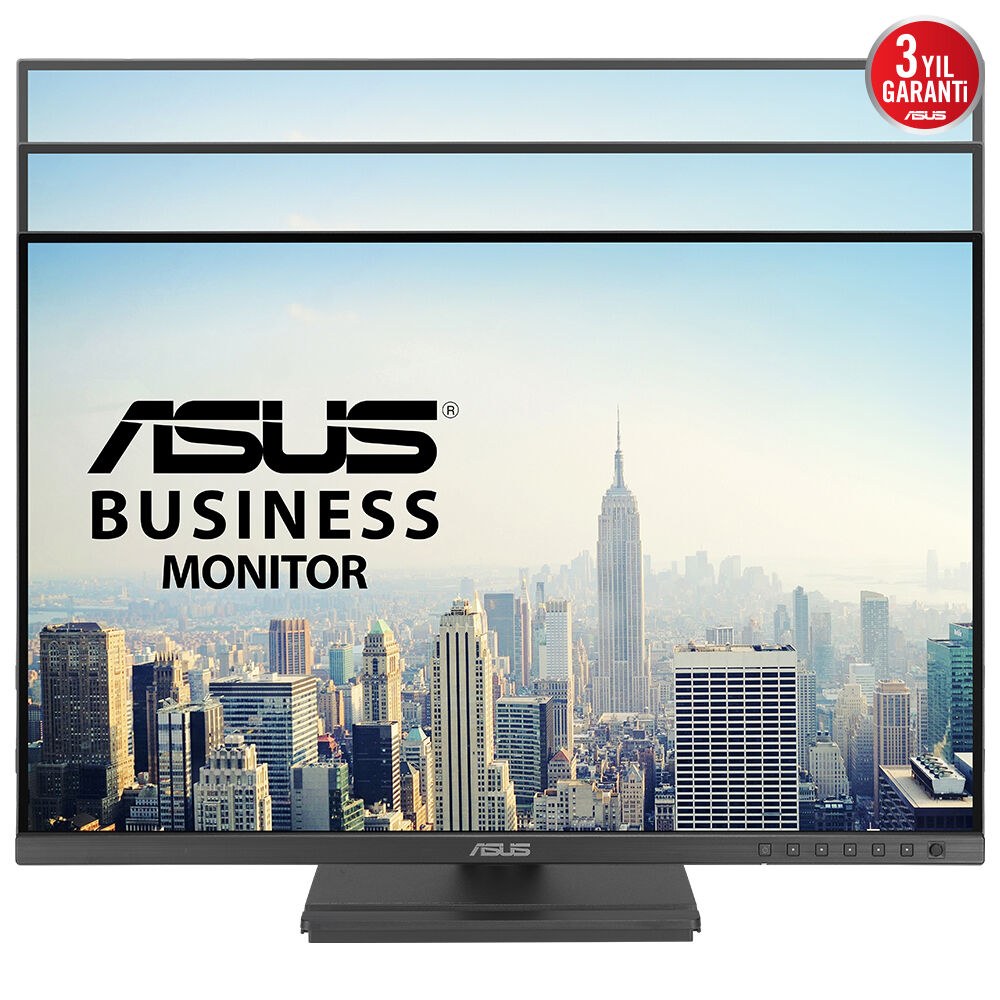 ASUS KURUMSAL BE248CFN 24.1 IPS 1920x1200 5ms 100Hz 350cd HDMI VGA USB Hoparlör VESA 3YIL DAISY CHAIN FLICKER-FREE ÇERÇEVESİZ DÜŞÜK MAVİ IŞIK PİVOT PD 96W MONİTÖR - 4