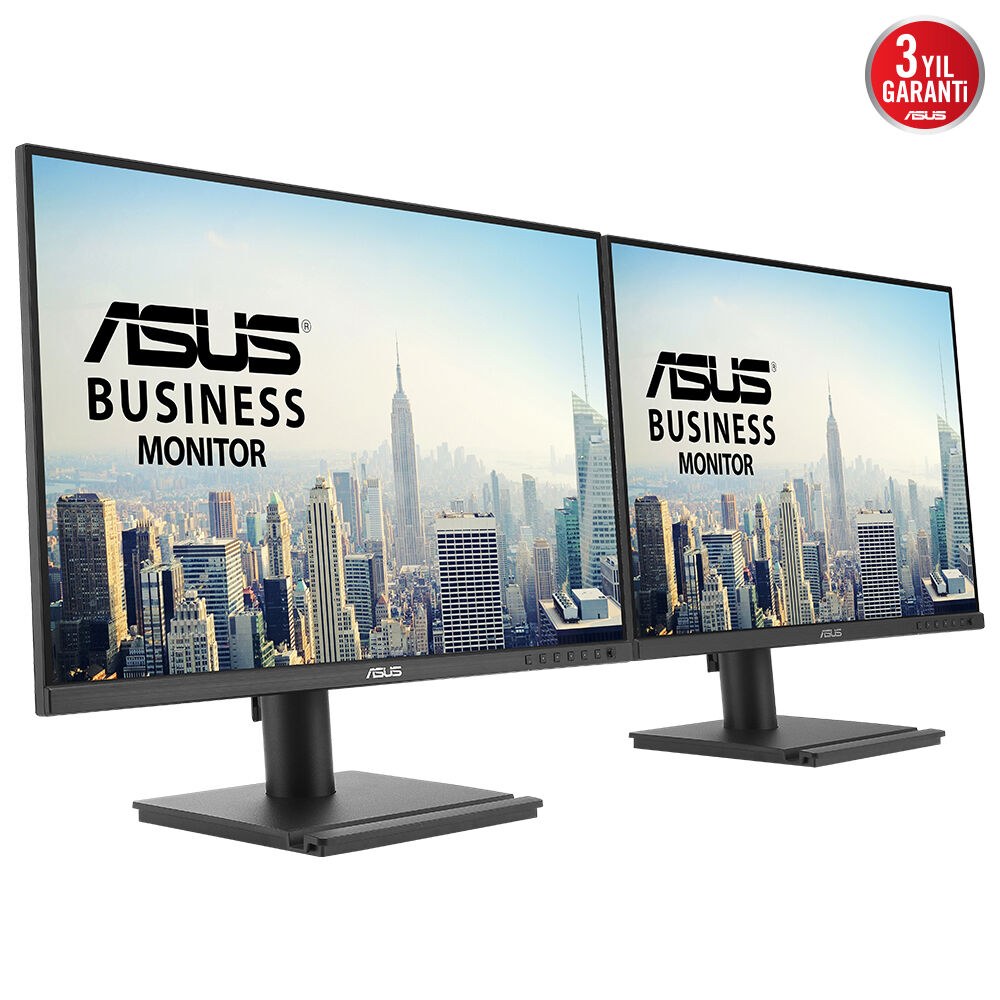 ASUS KURUMSAL BE248CFN 24.1 IPS 1920x1200 5ms 100Hz 350cd HDMI VGA USB Hoparlör VESA 3YIL DAISY CHAIN FLICKER-FREE ÇERÇEVESİZ DÜŞÜK MAVİ IŞIK PİVOT PD 96W MONİTÖR - 5