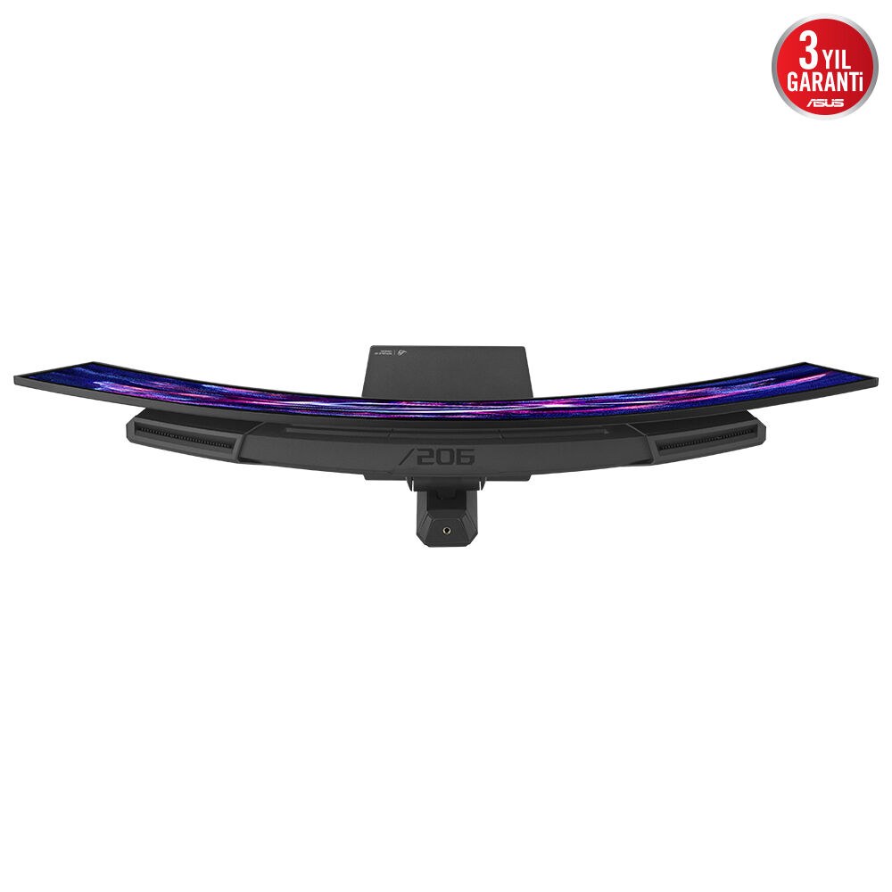 ASUS ROG STRIX XG34WCDG 34 OLED KAVİSLİ 3840x1440 0.03ms 175Hz 250cd DP HDMI USB-C YOK VESA 3YIL ELMB HDR 400 True Black YÜKSEKLİK AYARLI YAKINLIK SENSÖRÜ(NEO PROXIMITY SENSOR) %99.3 DCI-P3 10BİT USB-C PD15W MONİTÖR - 5