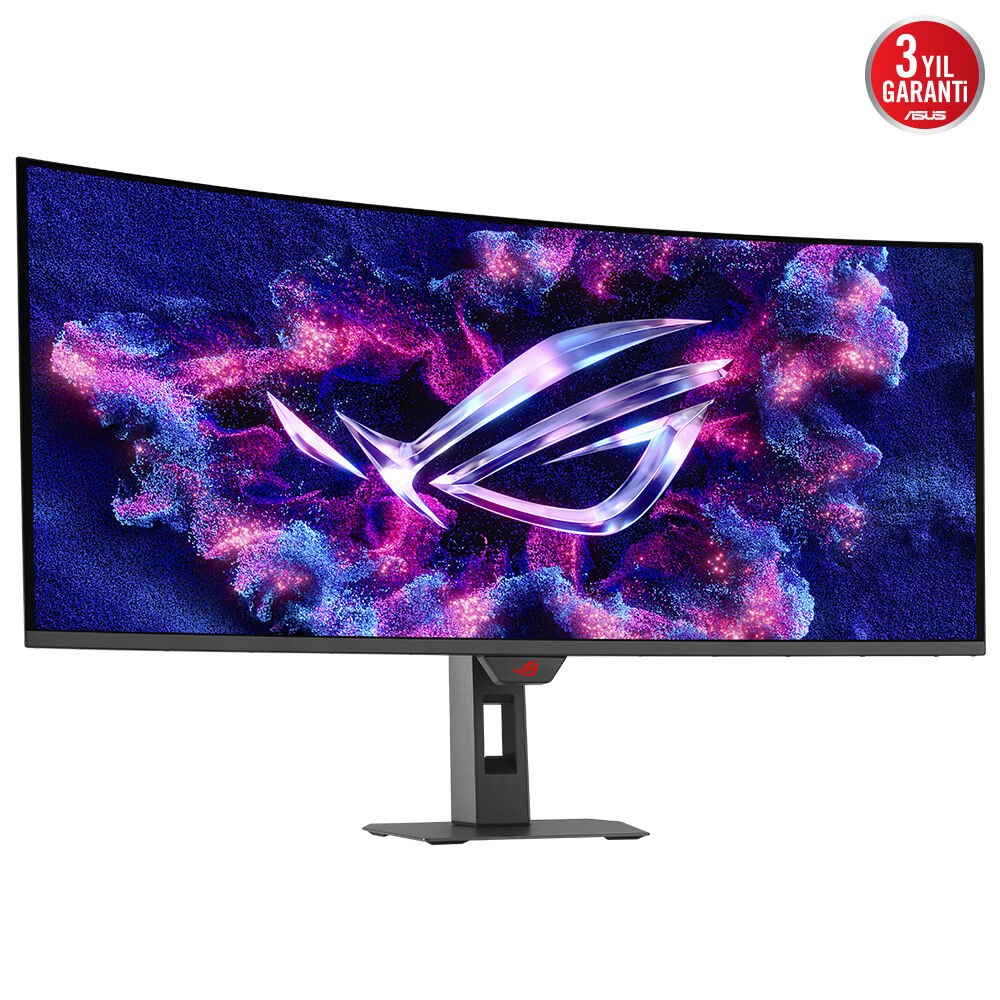 ASUS ROG STRIX XG34WCDG 34 OLED KAVİSLİ 3840x1440 0.03ms 175Hz 250cd DP HDMI USB-C YOK VESA 3YIL ELMB HDR 400 True Black YÜKSEKLİK AYARLI YAKINLIK SENSÖRÜ(NEO PROXIMITY SENSOR) %99.3 DCI-P3 10BİT USB-C PD15W MONİTÖR - 2