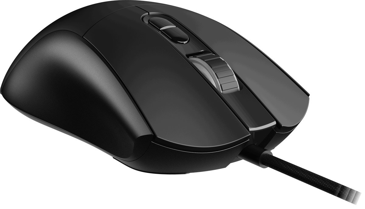 MSI GG FORGE GM320 GAMING MOUSE MAX 12800 DPI 1KHz 126GR 1,5m KABLO OPTIK SENSOR MICRO SWITCH RGB LED OYUNCU FARESI - 4