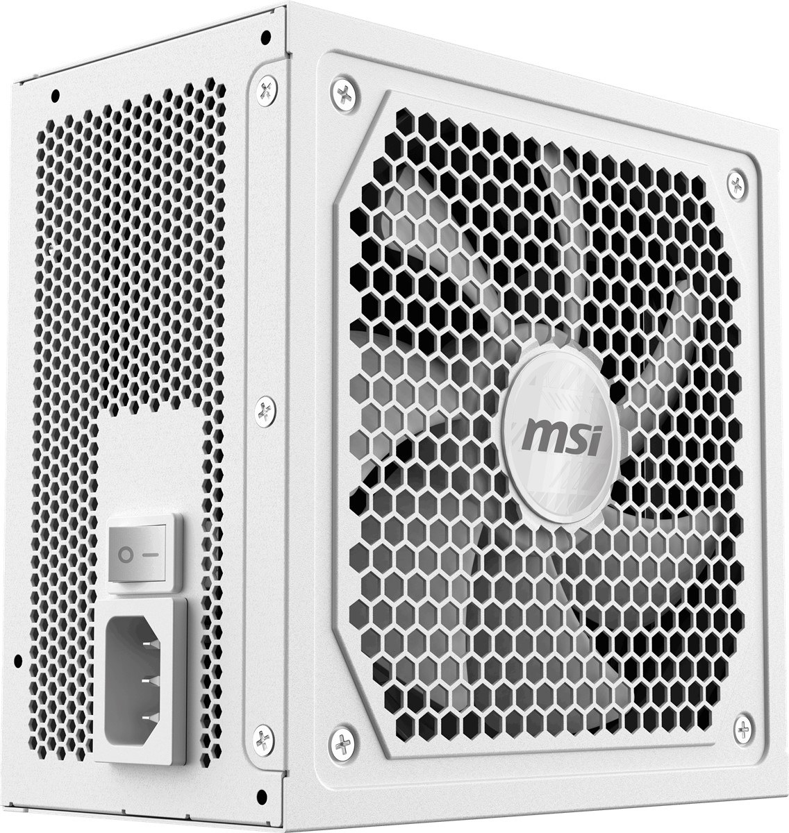 MSI MAG A1000GL PCIE5 WHITE 1000W 80+ GOLD POWER SUPPLY - 8