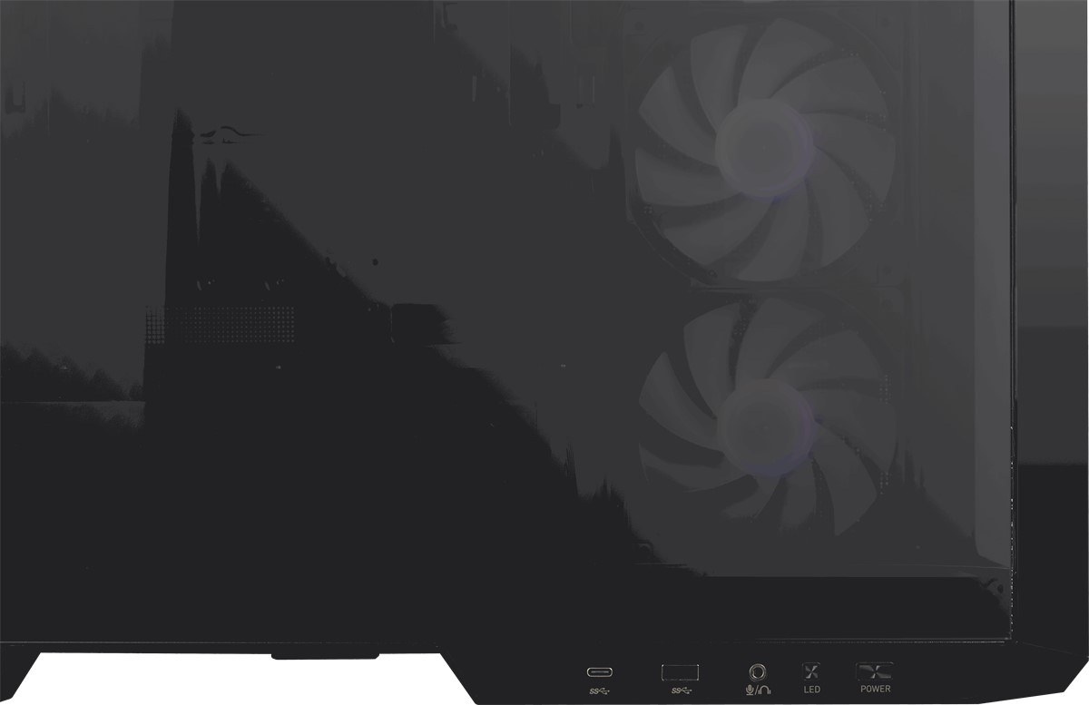 MSI MAG PANO M100R PZ Temperli Cam 3x120mm 1x120mm ARGB Fan 650W Bronz mATX Panoramik Bilgisayar Kasası - 2