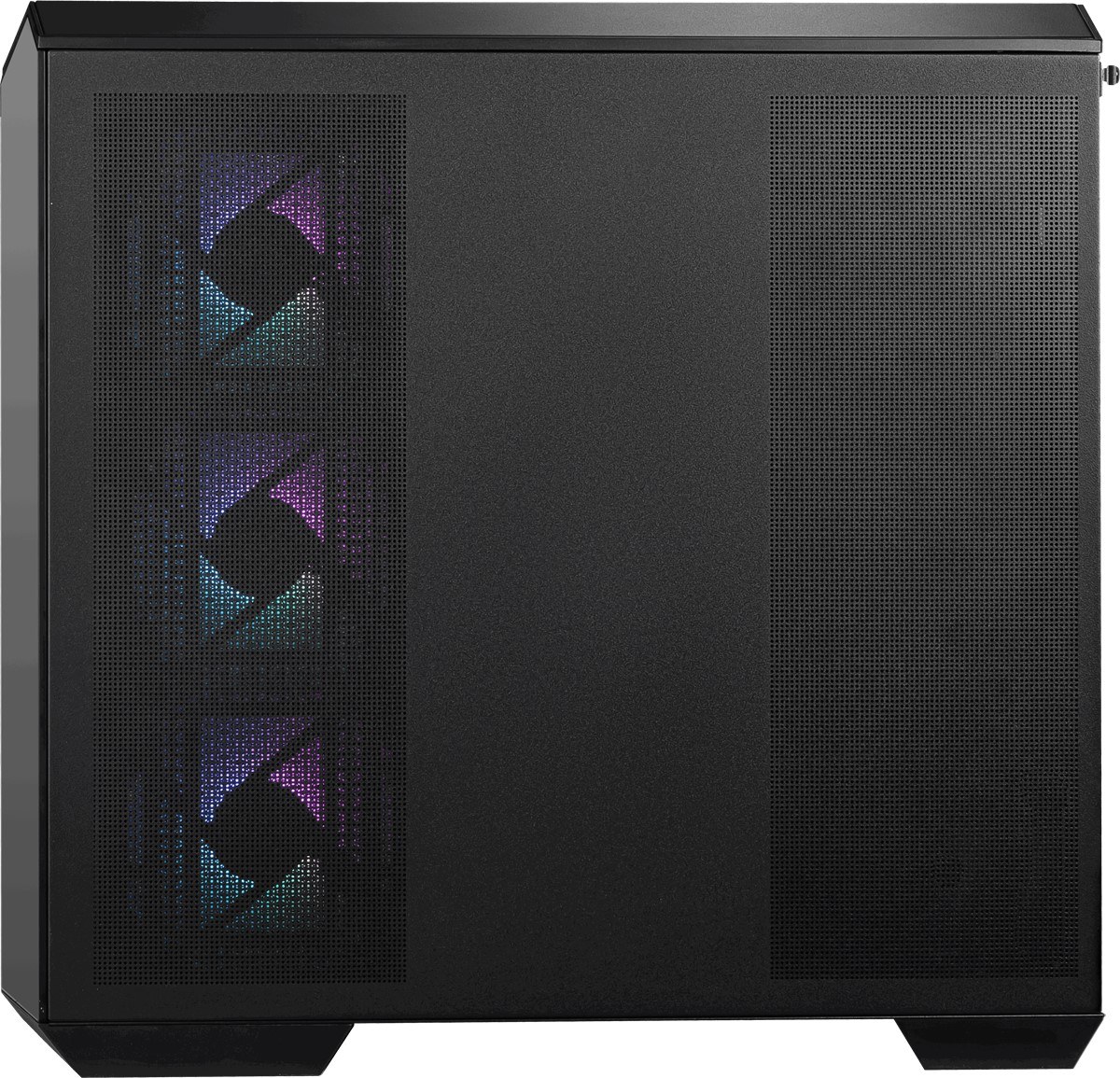 MSI MAG PANO M100R PZ Temperli Cam 3x120mm 1x120mm ARGB Fan 650W Bronz mATX Panoramik Bilgisayar Kasası - 6