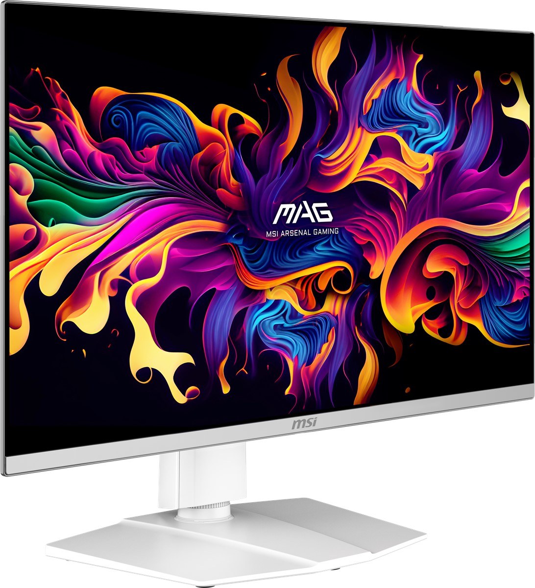MSI 26.5 MAG 272QPW QD-OLED X28 2560x1440 (WQHD) 16:9 FLAT QD-OLED 280HZ 0.03MS FREESYNC PREMIUM PRO PIVOT BEYAZ GAMING MONITOR - 7