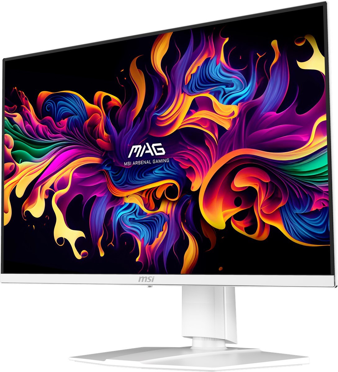 MSI 26.5 MAG 272QPW QD-OLED X28 2560x1440 (WQHD) 16:9 FLAT QD-OLED 280HZ 0.03MS FREESYNC PREMIUM PRO PIVOT BEYAZ GAMING MONITOR - 3