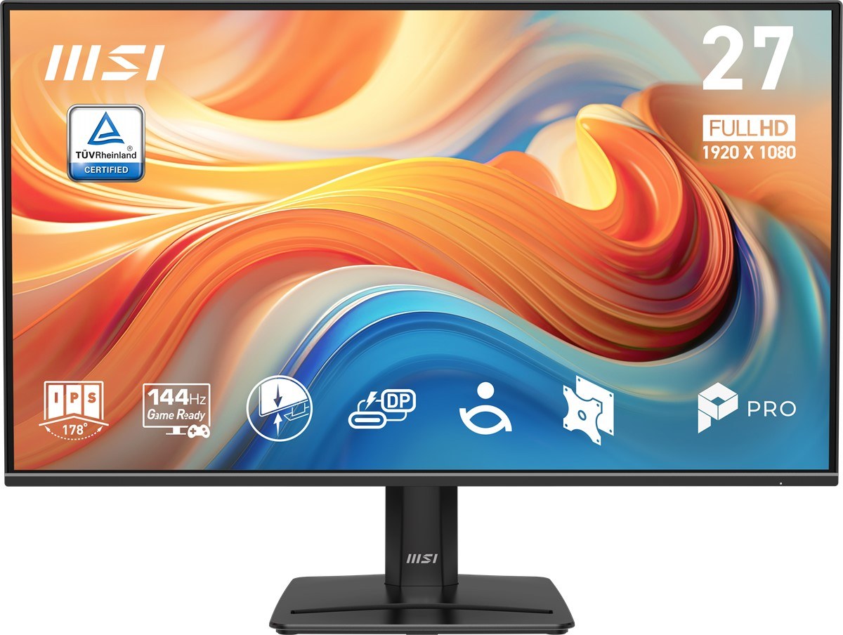 MSI 27 PRO MP272 E14C 1920x1080 16:9 FLAT IPS 144Hz 1MS (MPRT) FREESYNC MONITOR - 2
