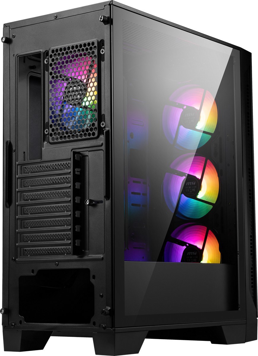 MSI MAG FORGE 121A B75 PCIE5 II Temperli Cam 6 x120mm Auto RGB Fan 750W Bronz ATX Gaming Bilgisayar Kasası - 5