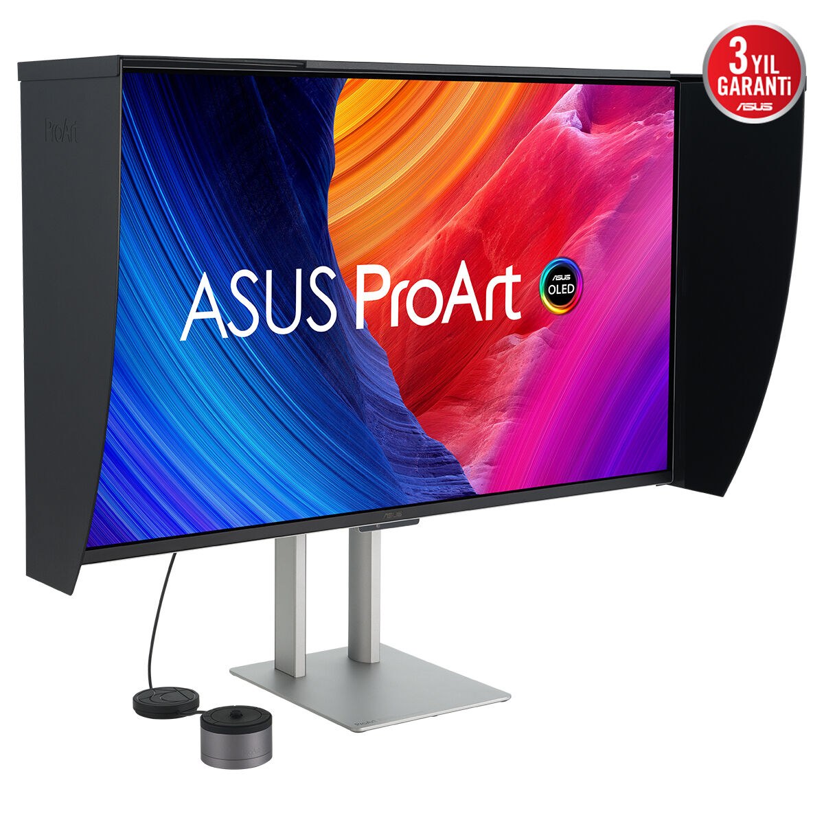 ASUS ProArt PA32UCDMR-K 31.5 QD-OLED 3840x2160 0.1ms 240Hz 250cd Thunderbolt DP HDMI USB-C Hoparlör VESA 3YIL ULTRA SLIM PD 96W HDR HLG DOBLY VISION %99 DCI-P3 THUNDERBOLT DESTEĞİ CALMAN DESTEĞİ MONİTÖR - 2