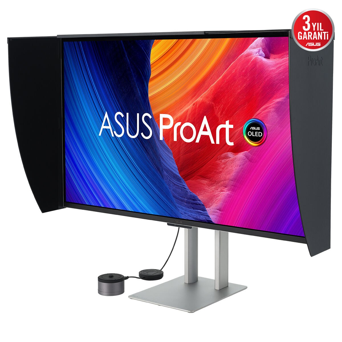 ASUS ProArt PA32UCDMR-K 31.5 QD-OLED 3840x2160 0.1ms 240Hz 250cd Thunderbolt DP HDMI USB-C Hoparlör VESA 3YIL ULTRA SLIM PD 96W HDR HLG DOBLY VISION %99 DCI-P3 THUNDERBOLT DESTEĞİ CALMAN DESTEĞİ MONİTÖR - 3