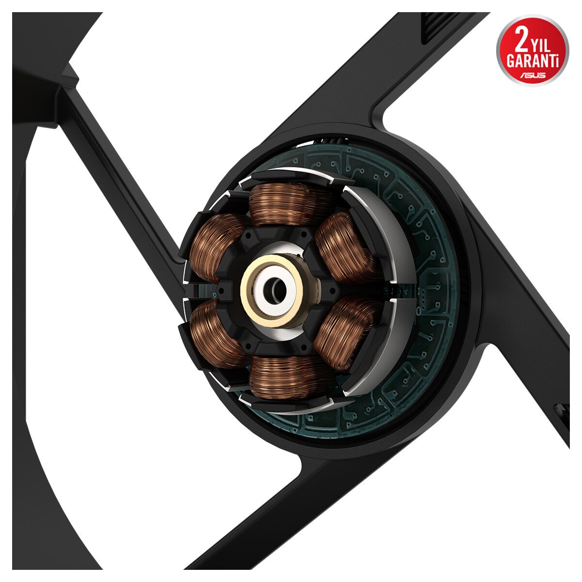 ASUS PROART PF120 FAN PWM BLACK SOĞUTUCU KASA RADYATÖR FANI - 2
