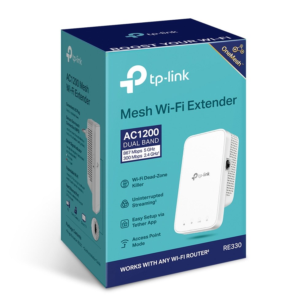 TP-LINK RE330 AC1200 MESH KABLOSUZ MENZİL GENİŞLETİCİ - 2