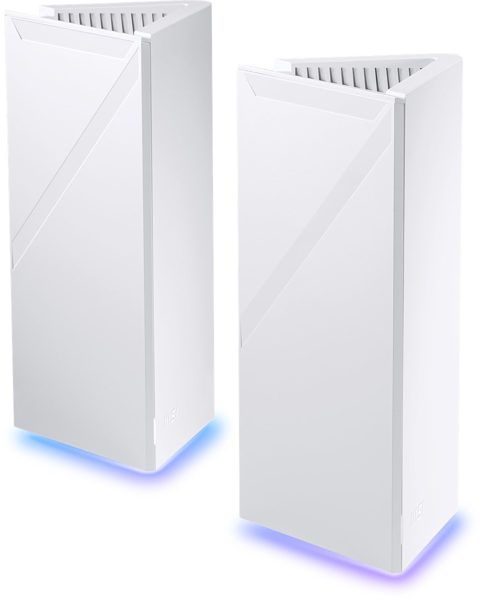 MSI NETWORK ROAMII BE PRO WIFI 7 MESH SYSTEM- 2 PACK - 8