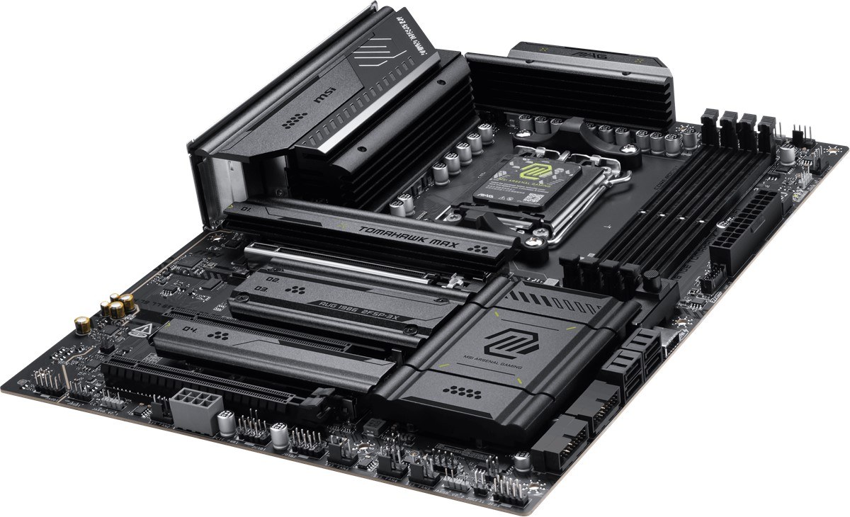 MSI MB MAG X870E TOMAHAWK MAX WIFI AM5 DDR5 8400MHZ(OC) USB4 4x M.2 HDMI 2x Type-C DP 5G LAN WIFI 7 RGB ATX - 3