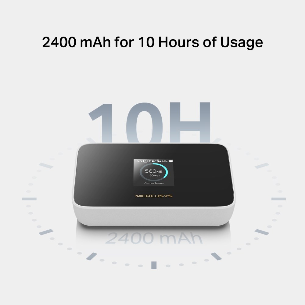 TP-LINK MERCUSYS MT115 4G LTE MOBILE WIFI - 4