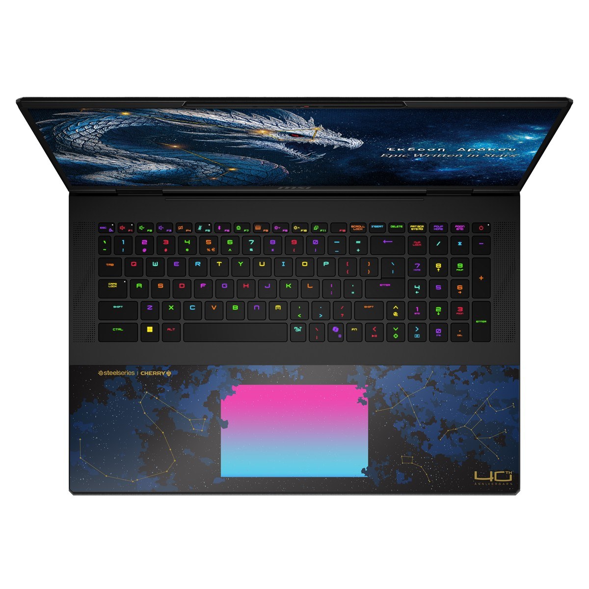 MSI NB TITAN 18 HX DRAGON EDITION DRACO EPIC A2WJ-1223TR ULTRA 9 290HX PLUS 96GB DDR5 RTX5090 GDDR7 24GB 4TB SSD 18.0 UHD+ MINILED 240Hz W11 - 2