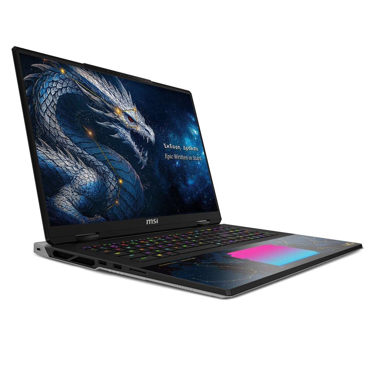 MSI NB TITAN 18 HX DRAGON EDITION DRACO EPIC A2WJ-1223TR ULTRA 9 290HX PLUS 96GB DDR5 RTX5090 GDDR7 24GB 4TB SSD 18.0 UHD+ MINILED 240Hz W11 - 4