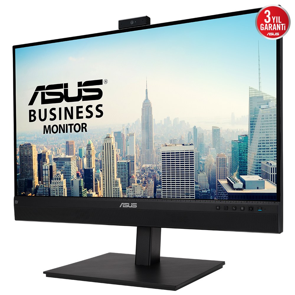 ASUS KURUMSAL BE27ACSBK 27 2K IPS WEBCAM 2560x1440 5MS 60HZ 350CD DP HDMI USB-C HOPARLÖR VESA 3YIL ÇERÇEVESİZ FLICKER-FREE DUSUK MAVI ISIK MONİTÖR - 4