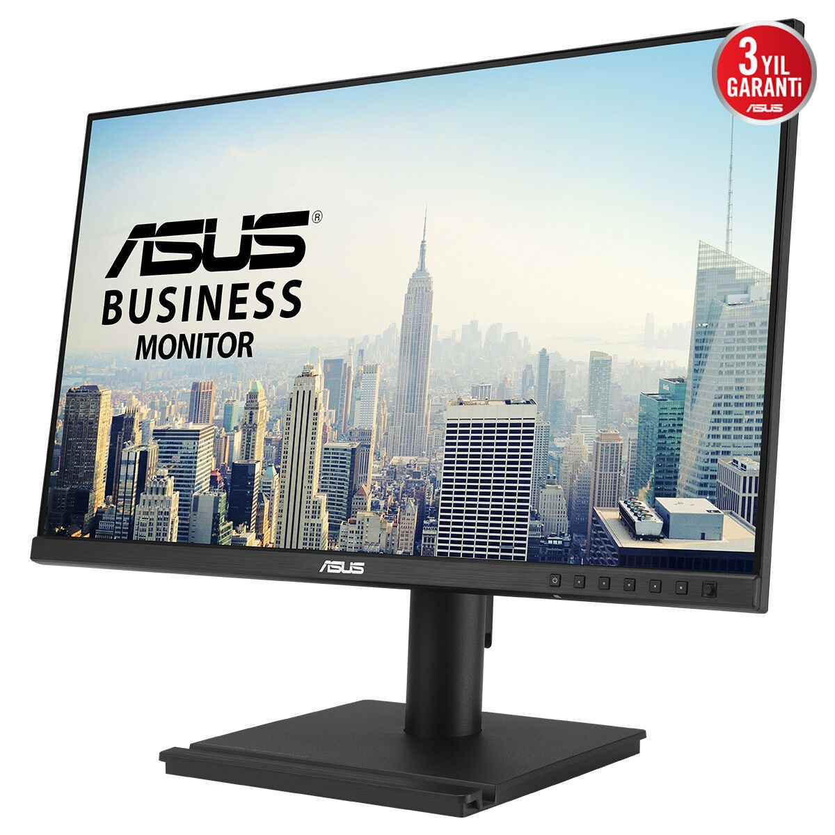 ASUS KURUMSAL BE249CGN 23.8 IPS 1920x1080 5ms 120Hz 350cd DP HDMI USB-C RJ45 Hoparlör VESA 3YIL DAISY CHAIN FLICKER-FREE ÇERÇEVESİZ DÜŞÜK MAVİ IŞIK PİVOT DOCKING MONİTÖR - 2