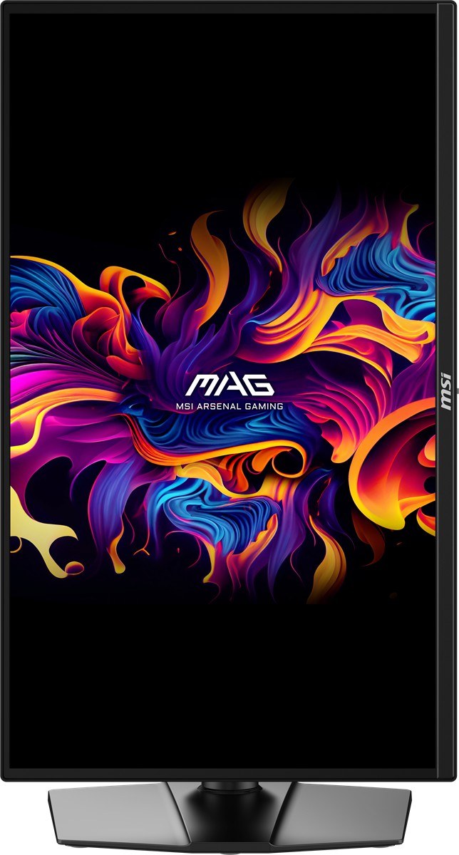 MSI 26.5 MAG 272QP QD-OLED X24 2560x1440 (WQHD) 16:9 FLAT QD-OLED 240HZ 0.03MS (GtG) FREESYNC PREMIUM PIVOT GAMING MONITOR - 5
