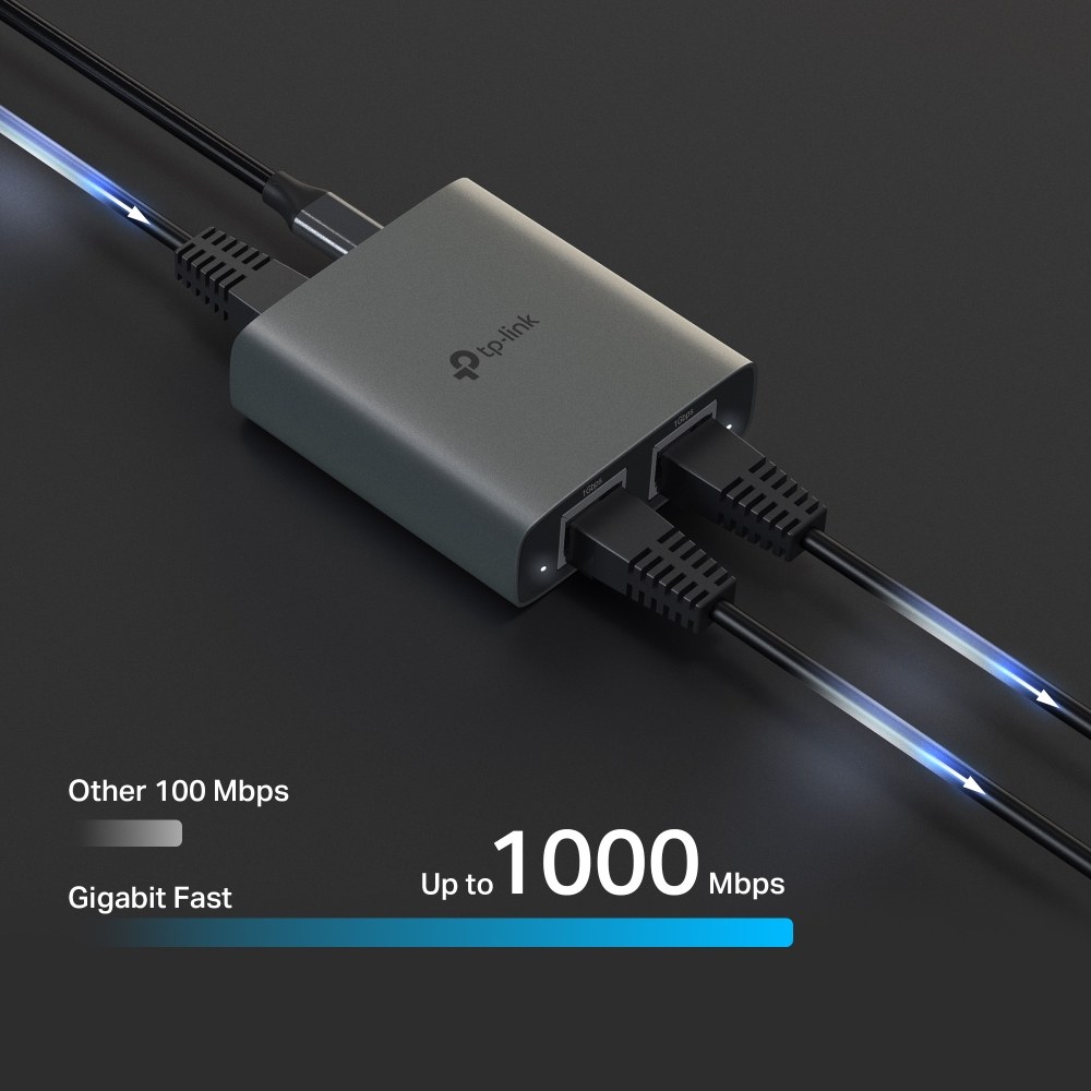 TP-LINK EH210 GIGABIT ETHERNET AYIRICI SPLITTER - 3