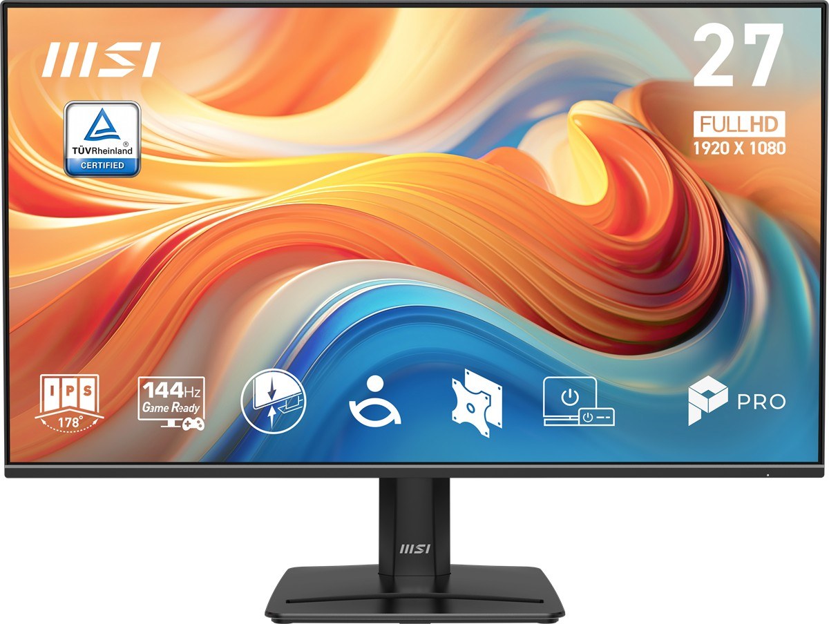 MSI 27 PRO MP271 E14A 1920x1080 (FHD) 16:9 FLAT IPS 144HZ 1MS (MPRT) FREESYNC MONITOR - 2