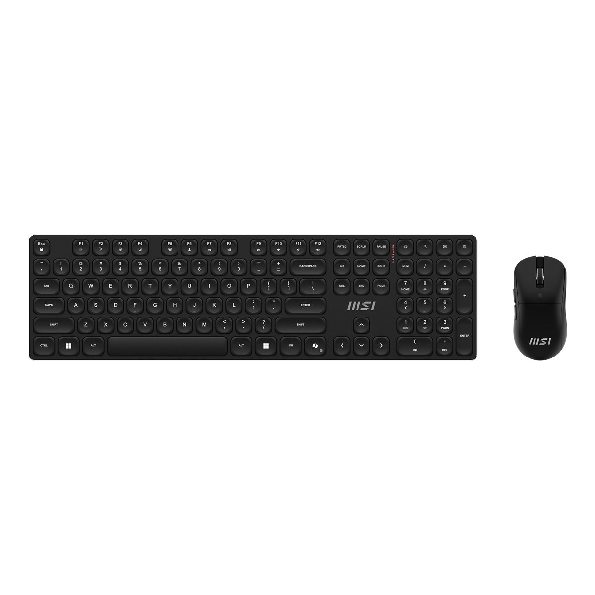 MSI GG FORGE K210 W COMBO TR 2.4GHz WIRELESS, Li-ion Batarya. Mouse; Optical Sensor, MAX 1600 DPI
