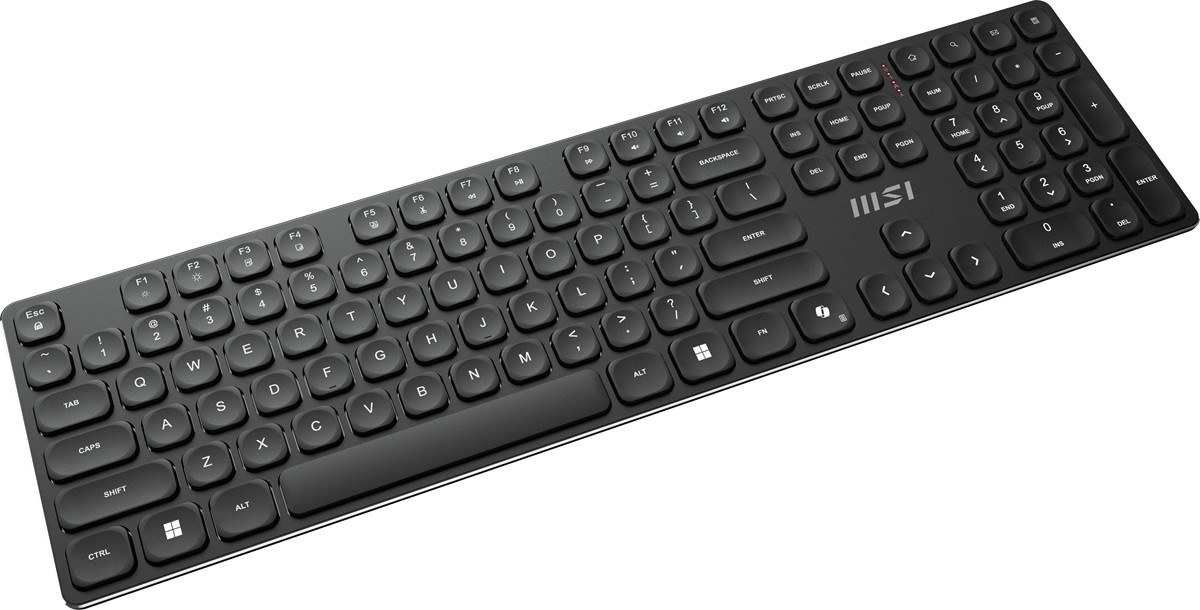 MSI GG FORGE K210 W COMBO TR 2.4GHz WIRELESS, Li-ion Batarya. Mouse; Optical Sensor, MAX 1600 DPI - 2