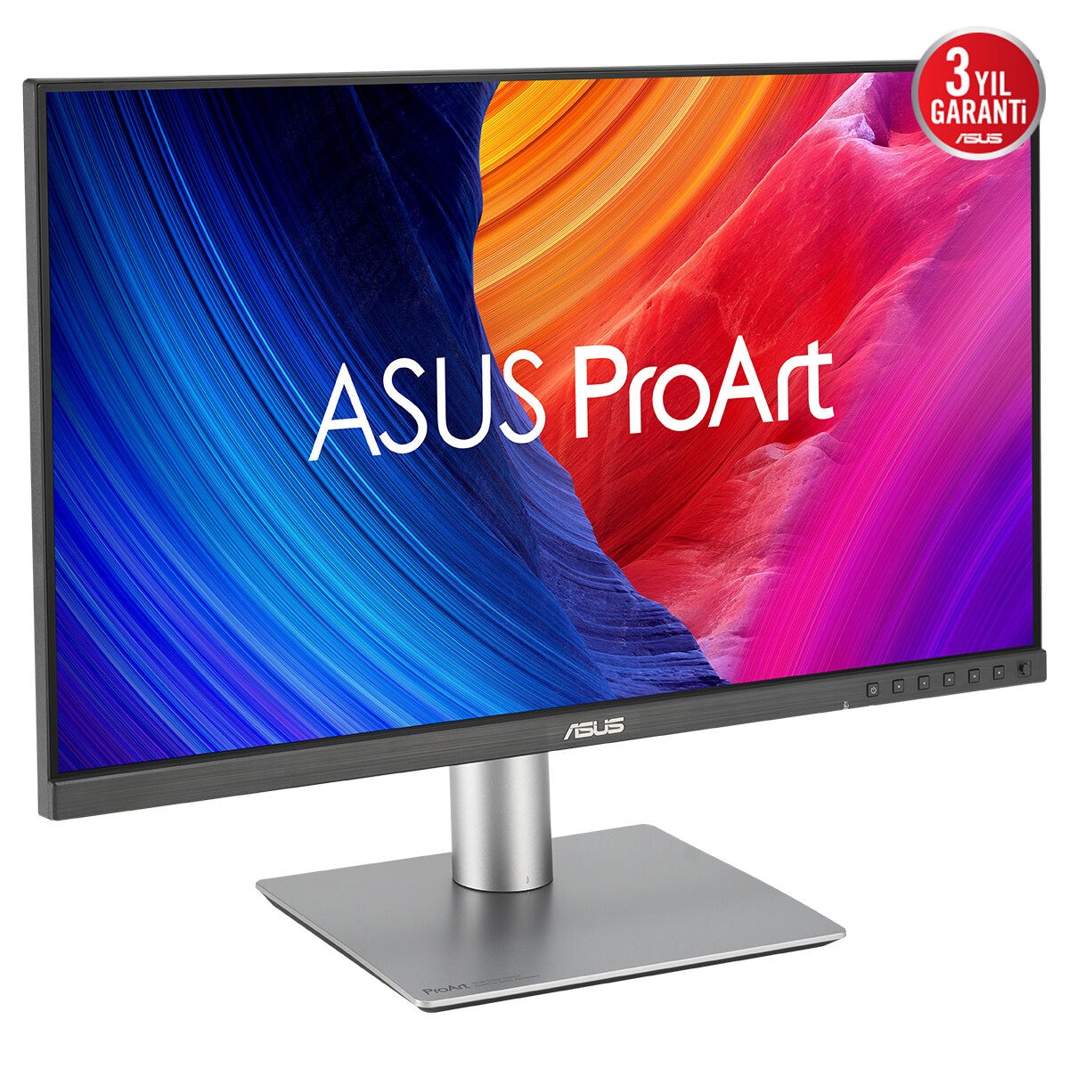 ASUS ProArt PA278CGRV 27 IPS 2560x1440 5ms 144Hz 350cd DP HDMI USB-C USB Hoparlör VESA 3YIL 97% DCI-P3 CALMAN SERTIFIKALI PD 96W PIVOT MONİTÖR - 7