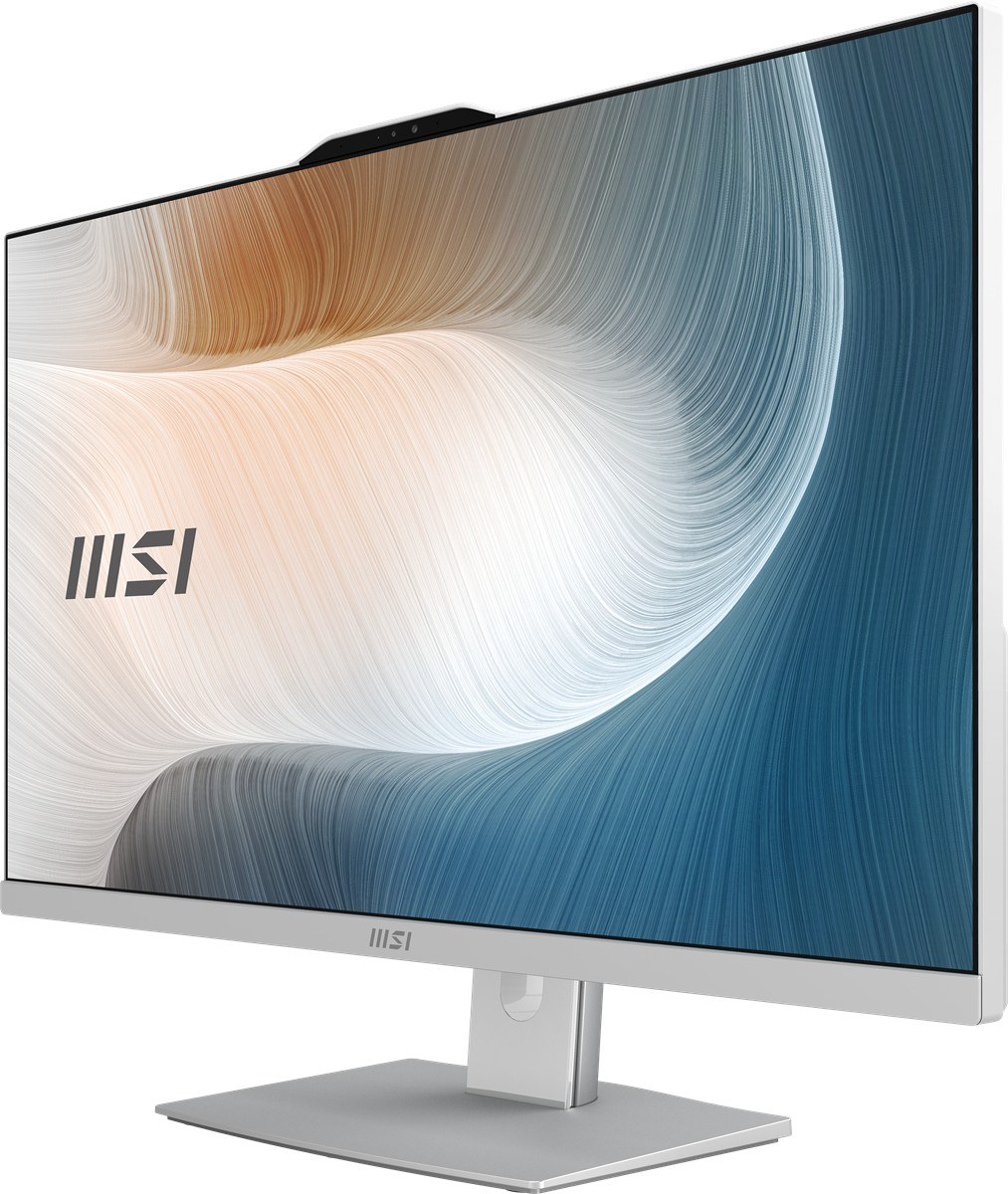 MSI MODERN AM272P 1M-1095XEU* 27 FHD 16:9 (1920X1080) CORE 7 150U 16GB DDR5 1TB SSD FDOS BEYAZ AIO PC - 6
