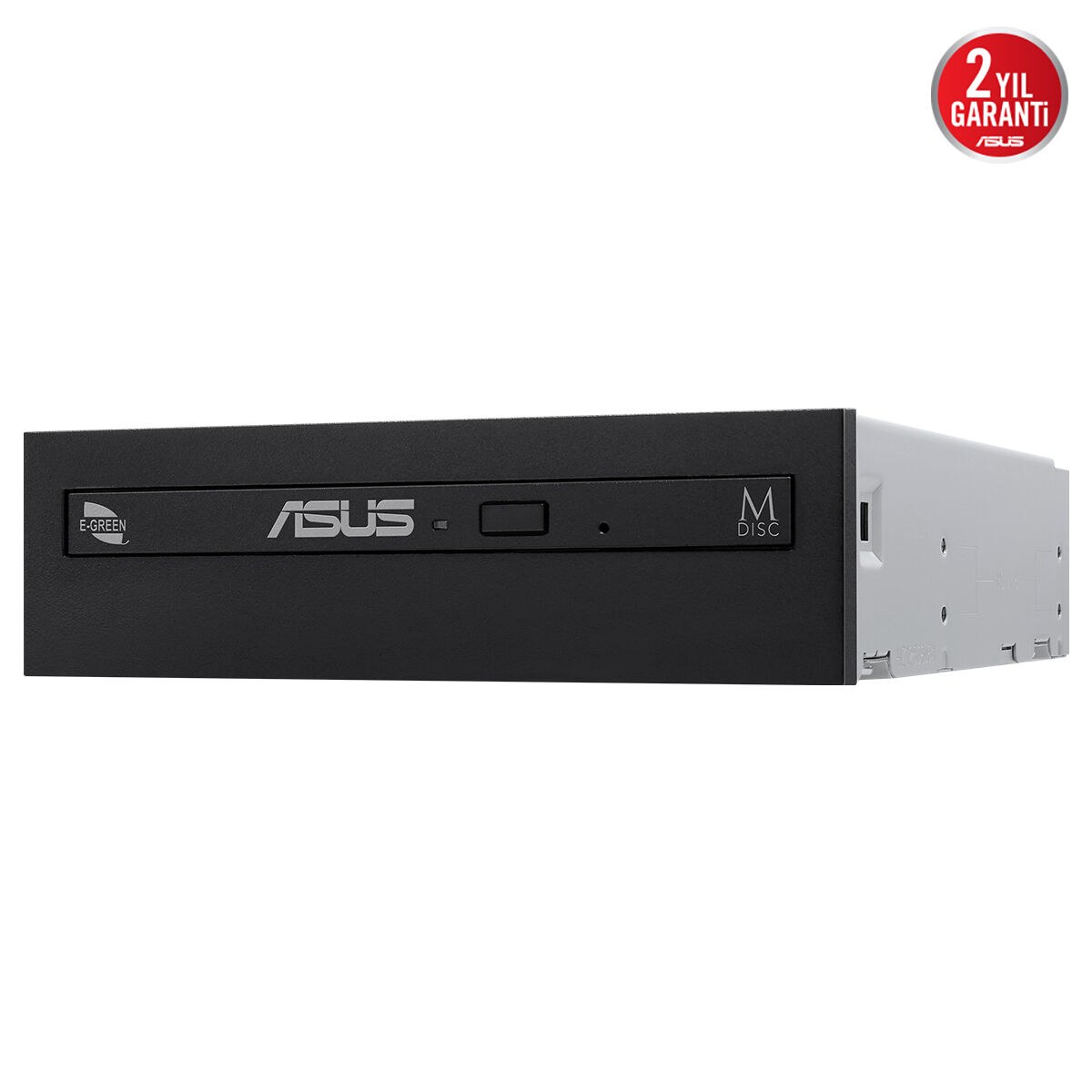 ASUS DRW-08D6MT 8X Dahili DVD Yazıcı Kutusuz M-Disc DESTEKLİ SİYAH