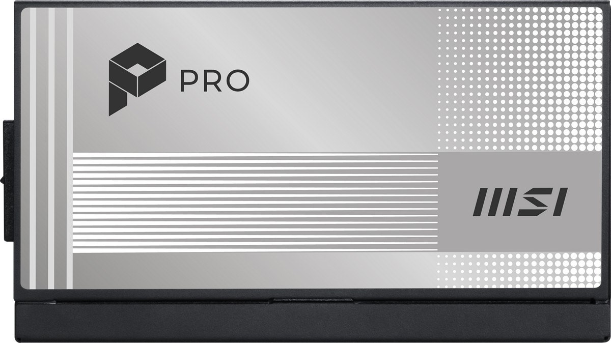 MSI PSU PRO A1000PL PCIE5 1000W 80+ PLATINIUM ATX 3.1 PCIe 5.1 12V-2x6 POWER SUPPLY - 6