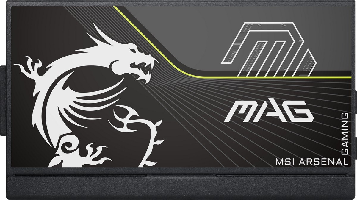 MSI PSU MAG A1200PLS PCIE5 1200W 80+ PLATINIUM ATX 3.1 PCIe 5.1 12V-2x6 POWER SUPPLY - 6