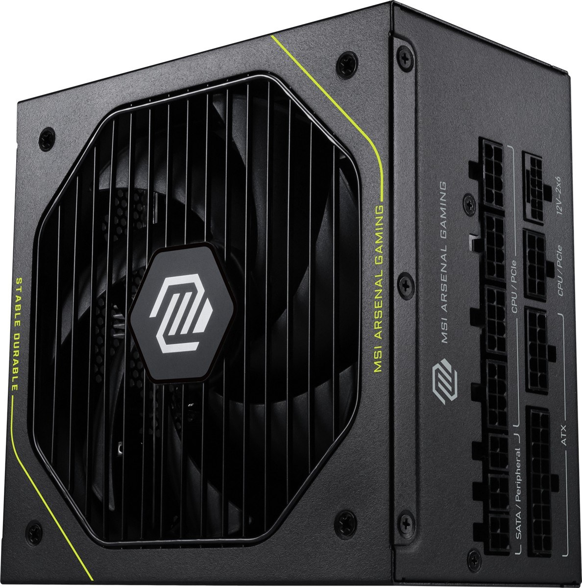 MSI PSU MAG A1200PLS PCIE5 1200W 80+ PLATINIUM ATX 3.1 PCIe 5.1 12V-2x6 POWER SUPPLY - 4