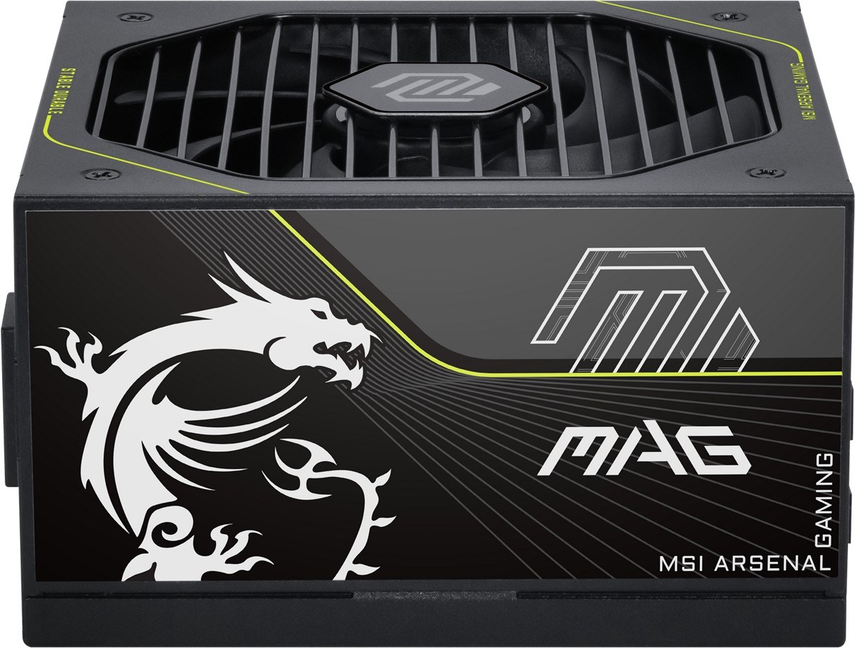 MSI PSU MAG A1200PLS PCIE5 1200W 80+ PLATINIUM ATX 3.1 PCIe 5.1 12V-2x6 POWER SUPPLY - 2