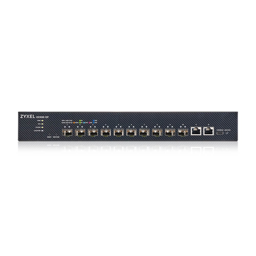 ZYXEL XS1935-12F 2 PORT 10G UPLINK+10 PORT 10G MULTI-GIG LITE-L3 SMART YONETILEBILIR FIBER SWITCH - 4