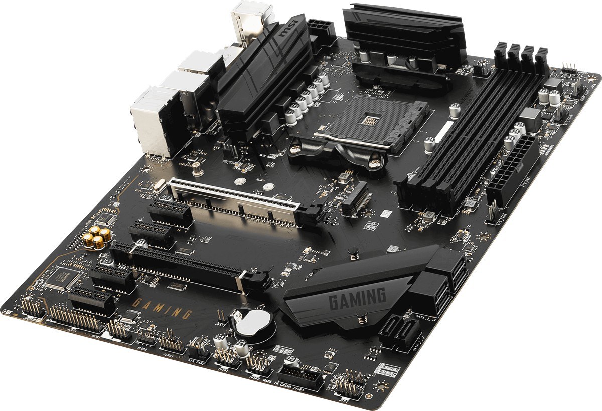 MSI MB B550 GAMING AM4 DDR4 4800(OC) HDMI DP 2x M.2 USB 10Gbps 1G LAN ATX - 3