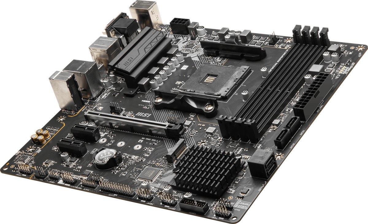 MSI MB PRO B550M-P AM4 DDR4 4400(OC) HDMI DP VGA 2xM.2 USB5Gbps mATX - 3