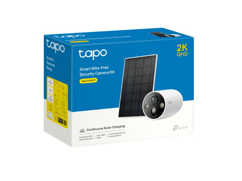 TP-LINK TAPO TC85 KIT GUNES ENERJILI GUVENLIK KAMERASI KITI - 5