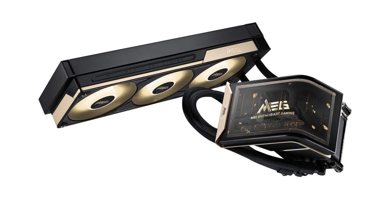 MSI MEG CORELIQUID E15 360 360mm ARGB 6.67” 2K AMOLED ekranlı Sıvı İşlemci Soğutucusu - 2